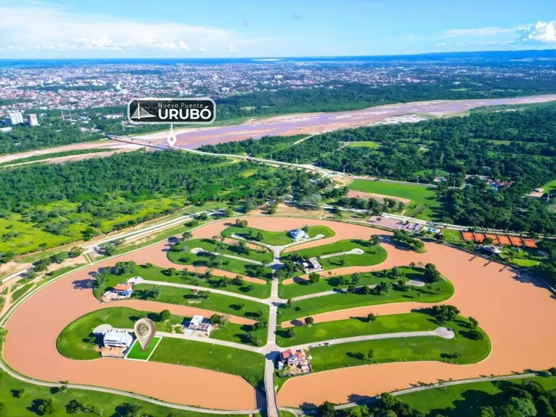 Terreno de 1.114 m² en venta en Urubo Village, Urubó: foto 1 de 4