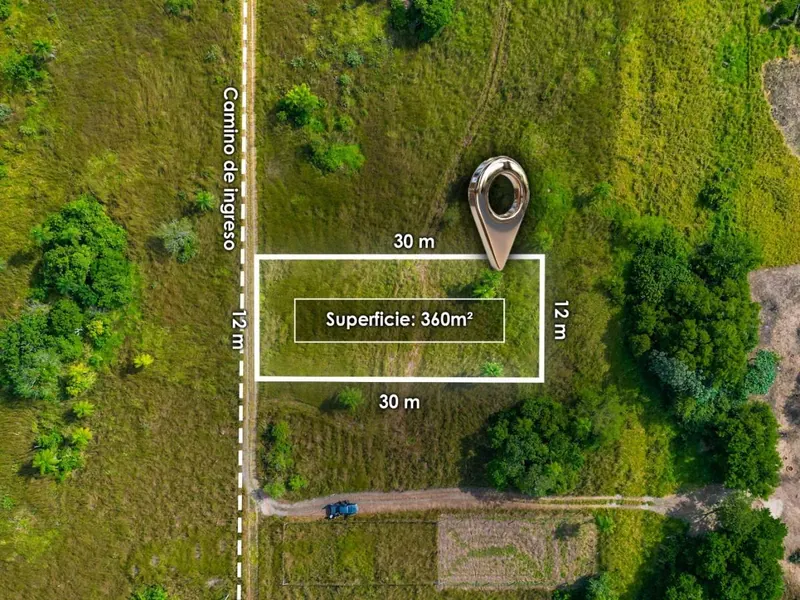 Terreno de 360 m² en venta en Warnes, detrás de Viru Viru: foto 4 de 4