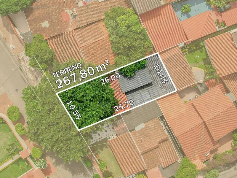 Terreno de 267,80 m² en venta sobre la Av. Mutualista, Zona Este: foto 2 de 5