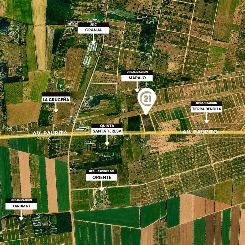 58,409 m² lot for sale on the Cotoca-Paurito highway: foto 3 de 3