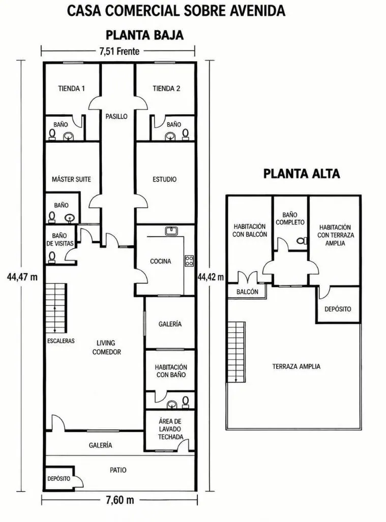 Casa de uso comercial en venta sobre avenida en Remanso 1, Zona Norte: foto 3 de 14