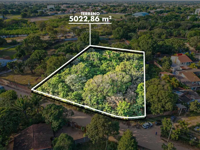 5,022.86 m² lot for sale in the North Zone, Av. Beni