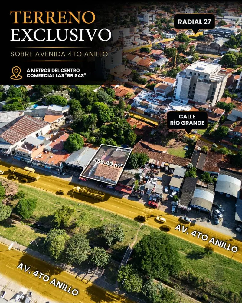 486.40 m² lot for sale on Av. 4th Ring, North Zone: foto 3 de 5