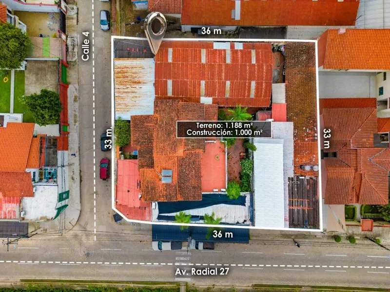 Local comercial en venta sobre la Av. Radial 27, 1.188 m²