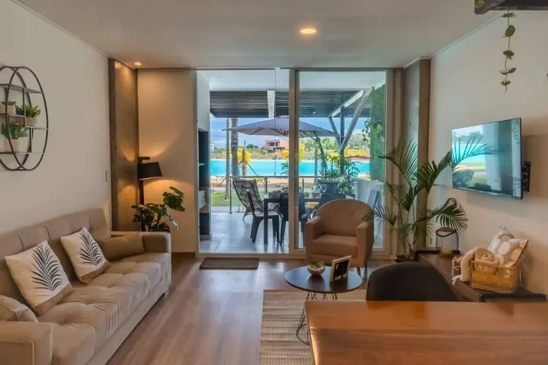 Departamento amoblado de 1 dormitorio en venta en Mar Adentro, Urubó: foto 5 de 24