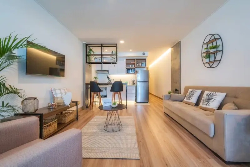 Departamento amoblado de 1 dormitorio en venta en Mar Adentro, Urubó: foto 22 de 24