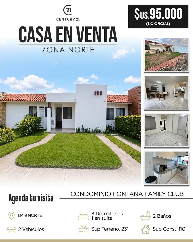 3-bedroom house for sale in the Fontana Family Club gated community: foto 2 de 11