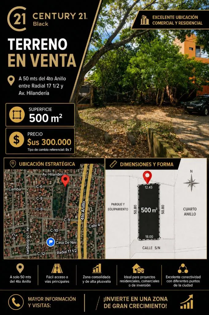 500 m² lot for sale in the West Zone, Radial 17 ½: foto 2 de 5