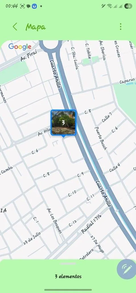 500 m² lot for sale in the West Zone, Radial 17 ½: foto 3 de 5
