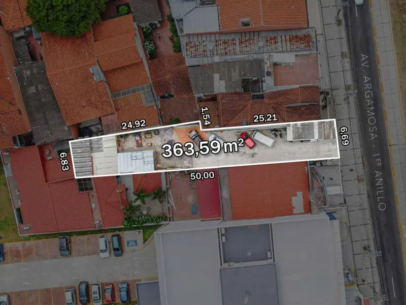 365 m² commercial lot for anticrético on the 1st ring: foto 5 de 6