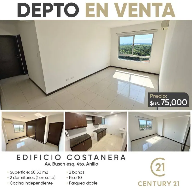 Departamento de 2 dormitorios en venta en el edificio Costanera: foto 2 de 7