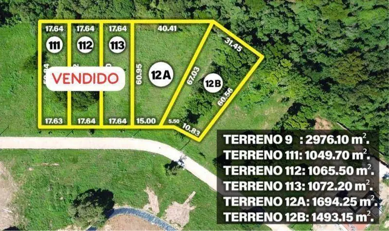 Terreno de 1.493,15 m² en venta en la urbanización El Carmen