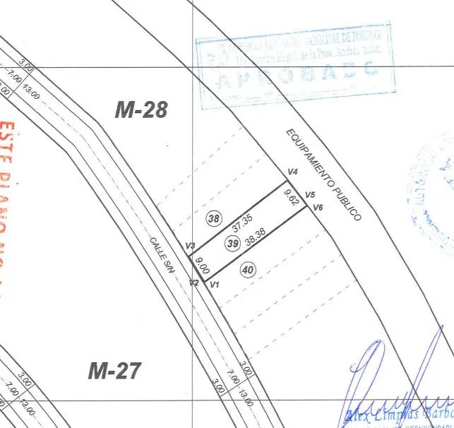 Terreno de 351,80 m² en venta en el condominio Mar Adentro, Urubó: foto 2 de 3