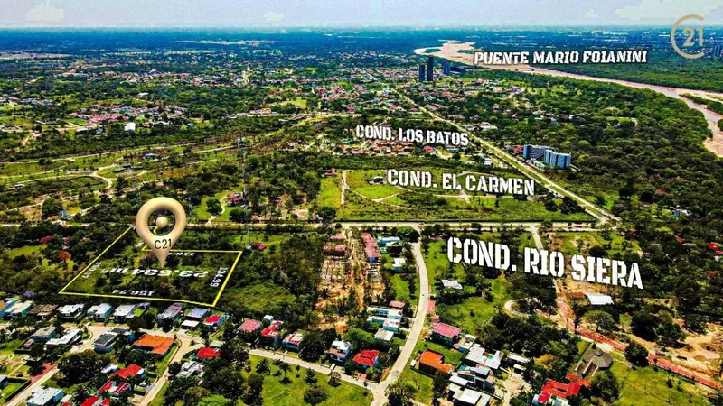 Terreno de 23.534 m² en venta en el Urubó, junto a Río Sierra: foto 3 de 9