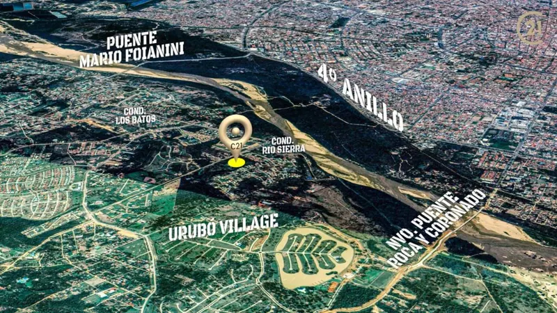 Terreno de 23.534 m² en venta en el Urubó, junto a Río Sierra: foto 5 de 9
