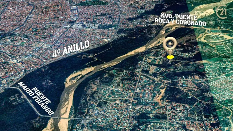 Terreno de 23.534 m² en venta en el Urubó, junto a Río Sierra: foto 6 de 9