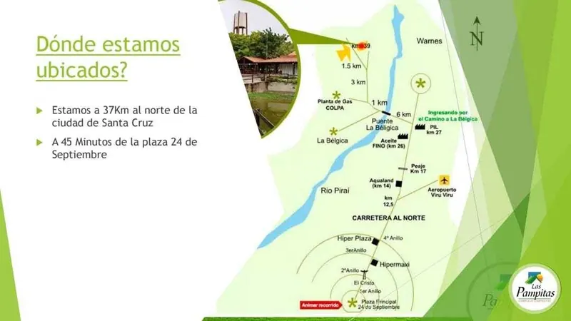 1,000 m² lot for sale in Las Pampitas, Colpa Bélgica: foto 4 de 13