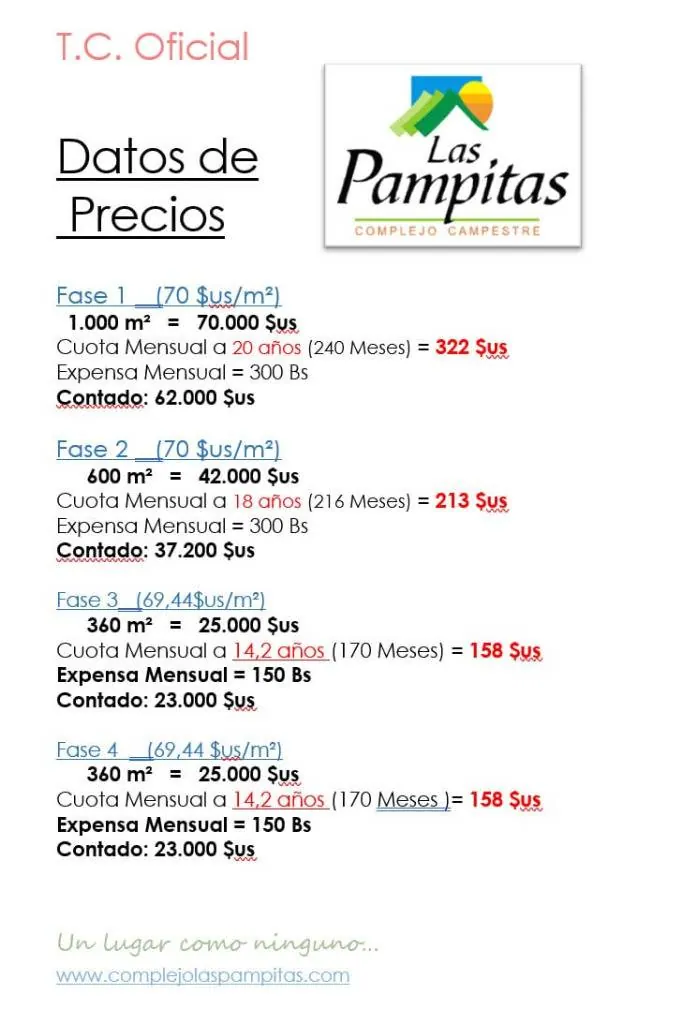 1,000 m² lot for sale in Las Pampitas, Colpa Bélgica: foto 5 de 13