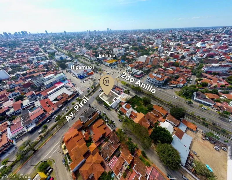 598 m² lot for rent on a corner of Av. Piraí, Urbarí: foto 5 de 5