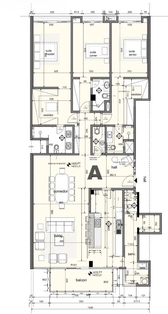 Departamento de 3 dormitorios en venta en el edificio Magnum: foto 26 de 26