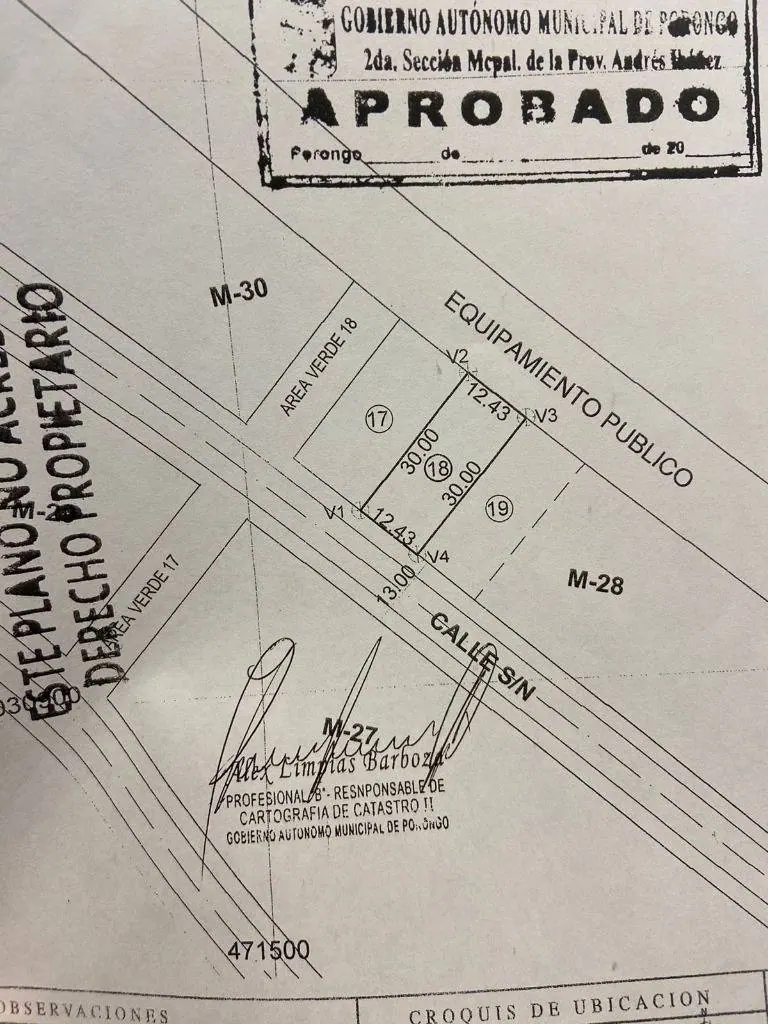 Terreno de 372 m² en venta en Urb. Mar Adentro, Urubó: foto 5 de 6