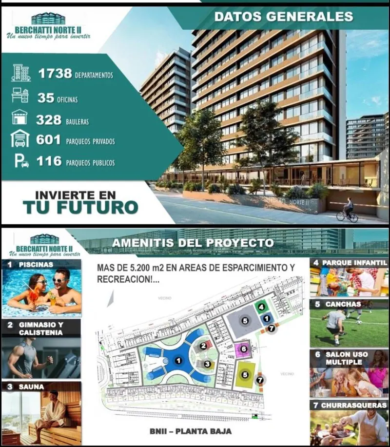 Departamento de 1 dormitorio en venta en Berchatti Norte 2, Zona Norte: foto 6 de 6