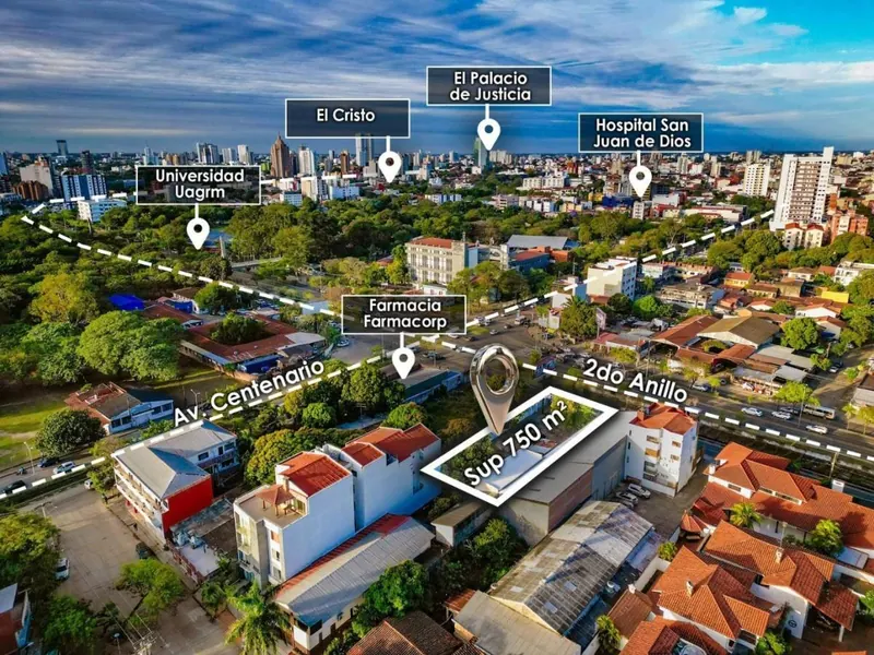 Terreno de 750 m² en venta sobre el segundo anillo, Zona Norte: foto 3 de 10