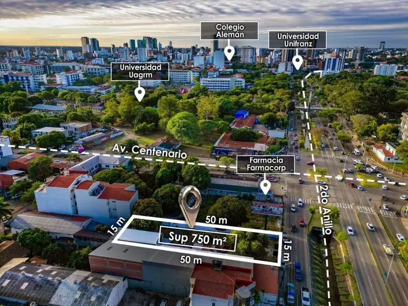 Terreno de 750 m² en venta sobre el segundo anillo, Zona Norte: foto 4 de 10