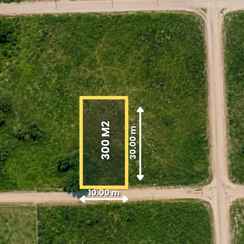 300 m² lot for sale in the Tavaguasu development, Cotoca