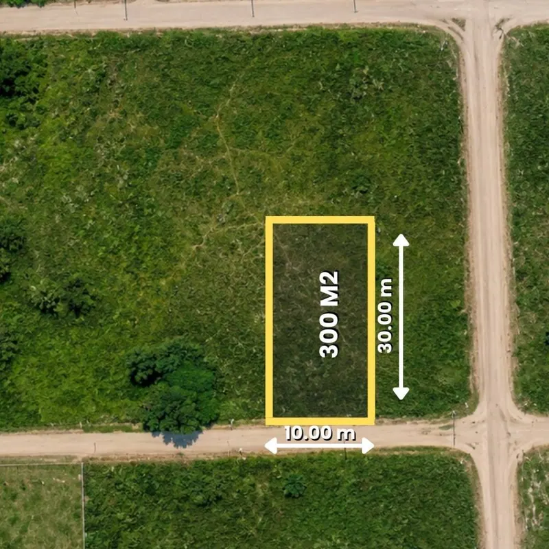 300 m² lot for sale in the Tavaguasu development, Cotoca