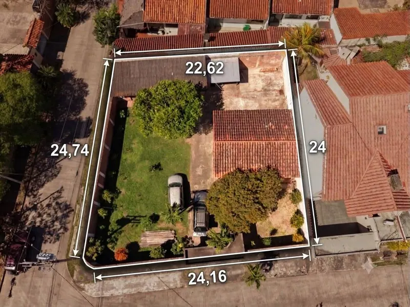 Terreno en esquina de 551 m² en venta en el barrio Polanco, Zona Este: foto 3 de 5