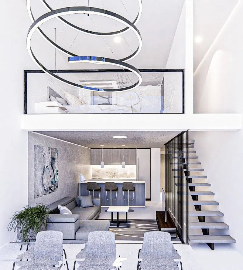 Departamento de 1 dormitorio en preventa en Mar Adentro, Urubó: foto 4 de 9