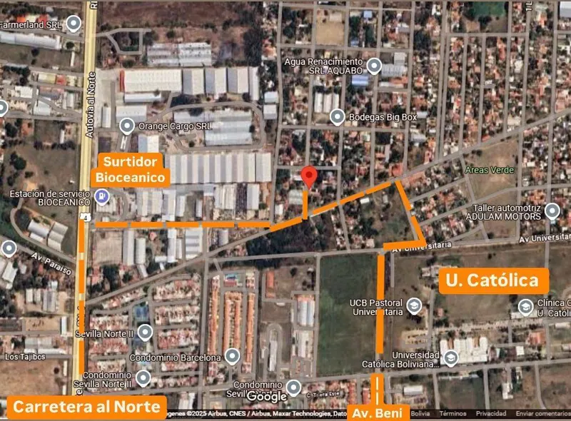 262.35 m² lot for sale in the North Zone, km 9 North: foto 2 de 5
