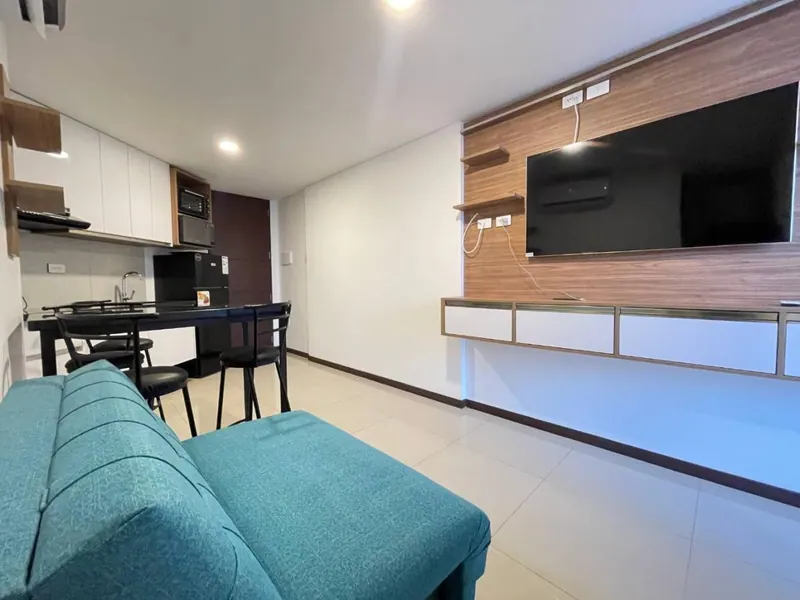 Furnished studio for rent in the Baruc III tower, Equipetrol: foto 4 de 12