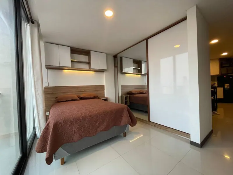 Furnished studio for rent in the Baruc III tower, Equipetrol: foto 7 de 12