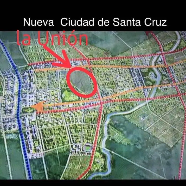 Terreno de 300 m² en venta en Urbanización Unión, Warnes: foto 3 de 4