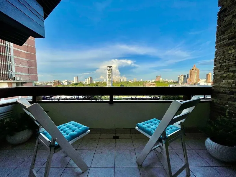 Departamento amoblado de 2 dormitorios en venta en Equipetrol, Yotau: foto 23 de 25