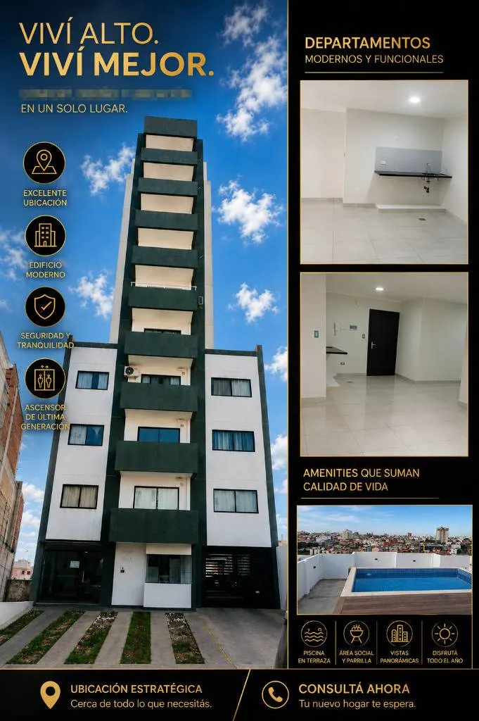 Studio for anticrético in the Acuario gated community, West Zone: foto 2 de 15