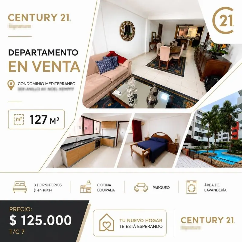 Departamento de 3 dormitorios en venta en edificio Mediterráneo II: foto 10 de 10