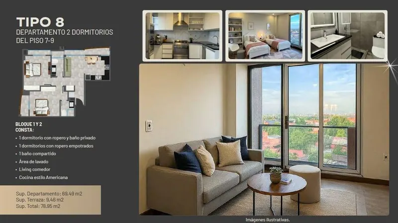 2-bedroom apartment for sale in the Sierra Lux gated community: foto 10 de 16