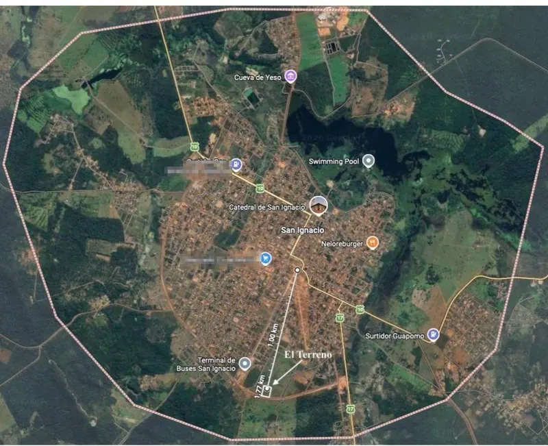 Terreno de 5.605,64 m² en venta en San Ignacio de Velasco, Tiluchi: foto 2 de 6