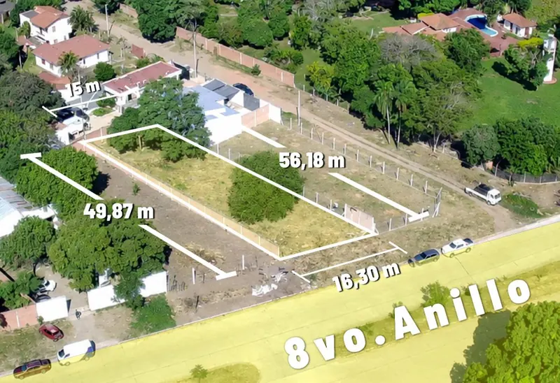 Terreno de 763,11 m² en venta sobre el 8vo anillo, Zona Norte: foto 6 de 6