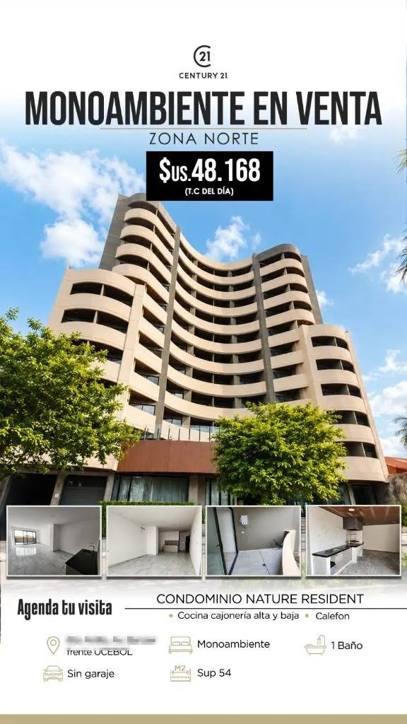Brand-new studio for sale in the Nature Resident condominium: foto 2 de 16