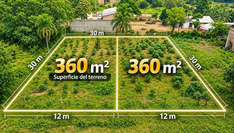 Terreno de 360 m² en venta en la urbanización Jardines del Sur: foto 1 de 1