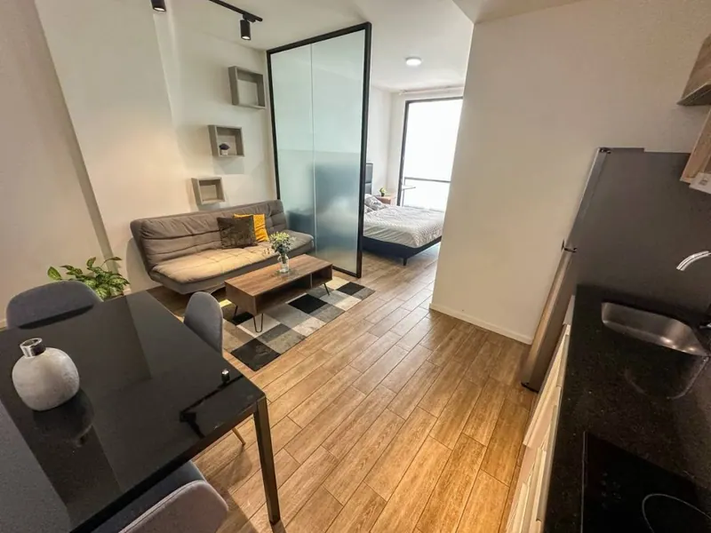 Monoambiente en venta en el edificio One Soul, Equipetrol: foto 1 de 8