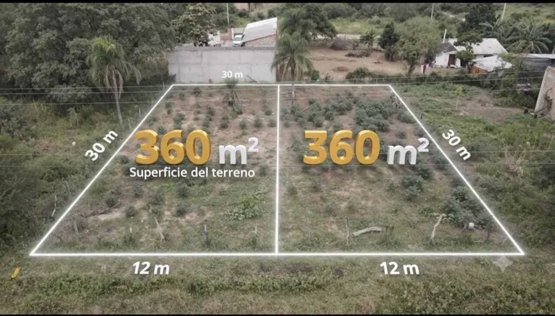 Terreno de 360 m² en venta en la urbanización Jardines del Sur: foto 3 de 3