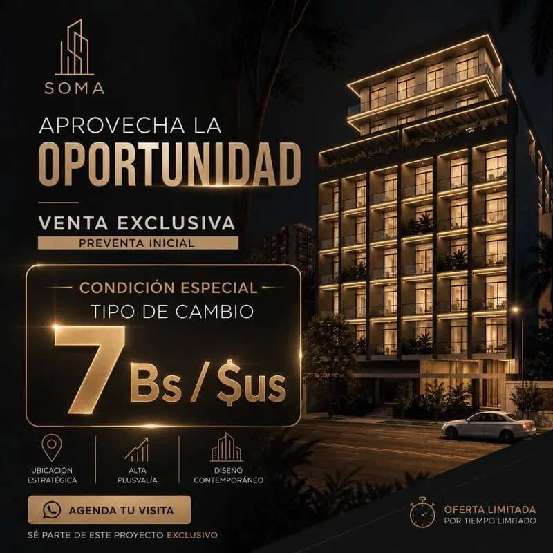 Departamento de 31,5 m² en venta en SOMA, Zona Norte: foto 2 de 11