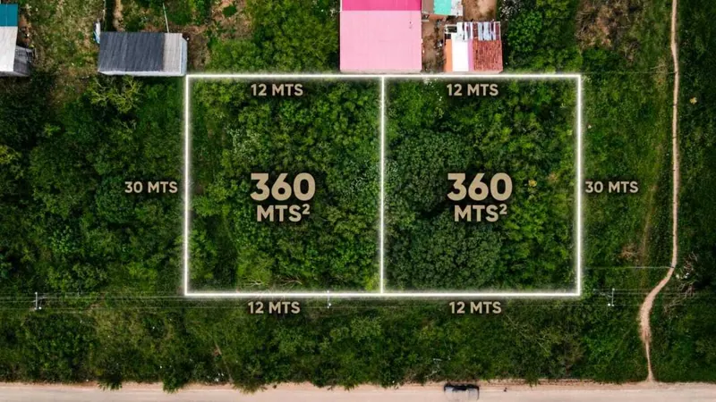 360 m² lot for sale in the Jardines del Sur development: foto 1 de 1