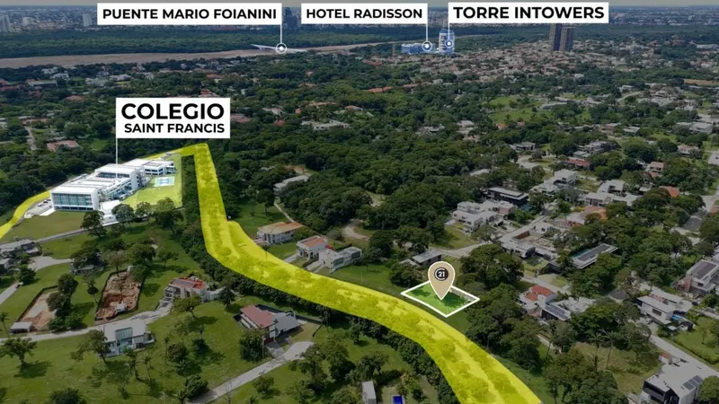 752.5 m² lot for sale in Urubó Golf, module 10: foto 3 de 5