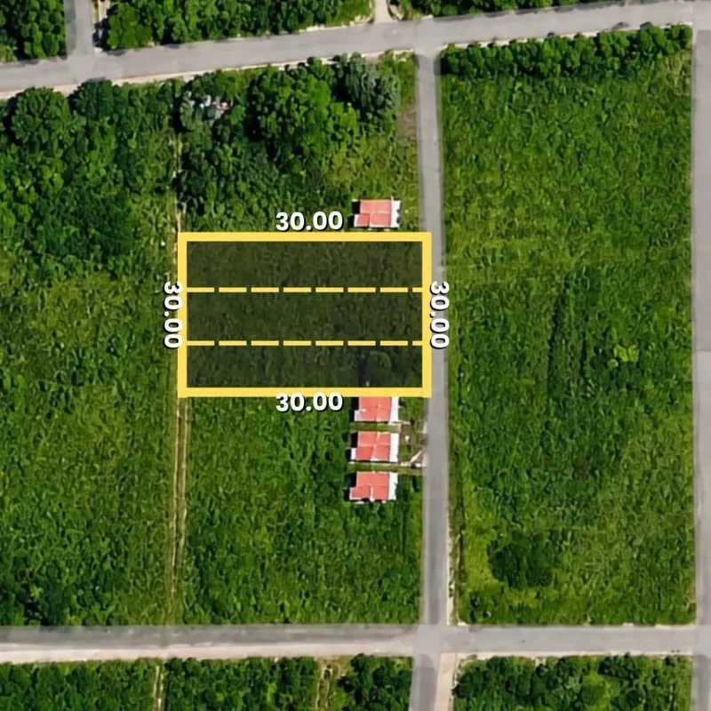 3 terrenos contiguos de 300 m² en venta en Ciudad de Dios, Cotoca: foto 4 de 4